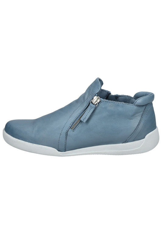 Andrea Conti Halbschuhe Leder Blau