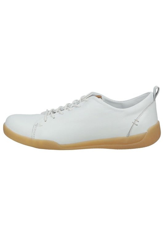 Andrea Conti Sneaker Leder Weiß
