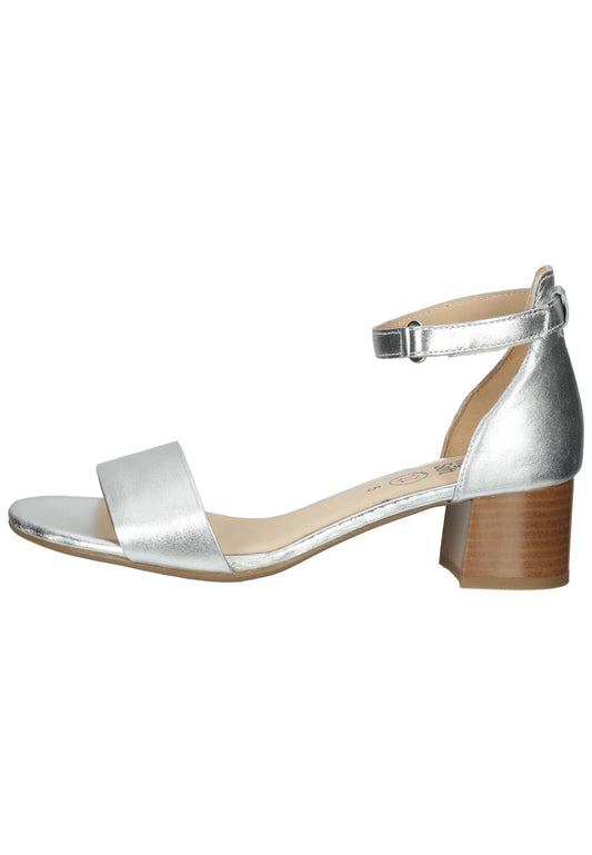 ara Sandalen Glattleder Silber