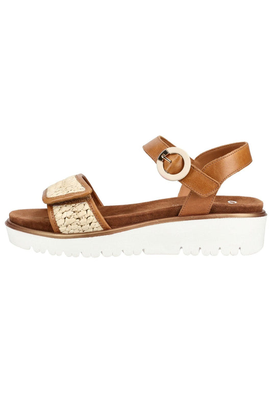 ara Sandalen Leder Cognac