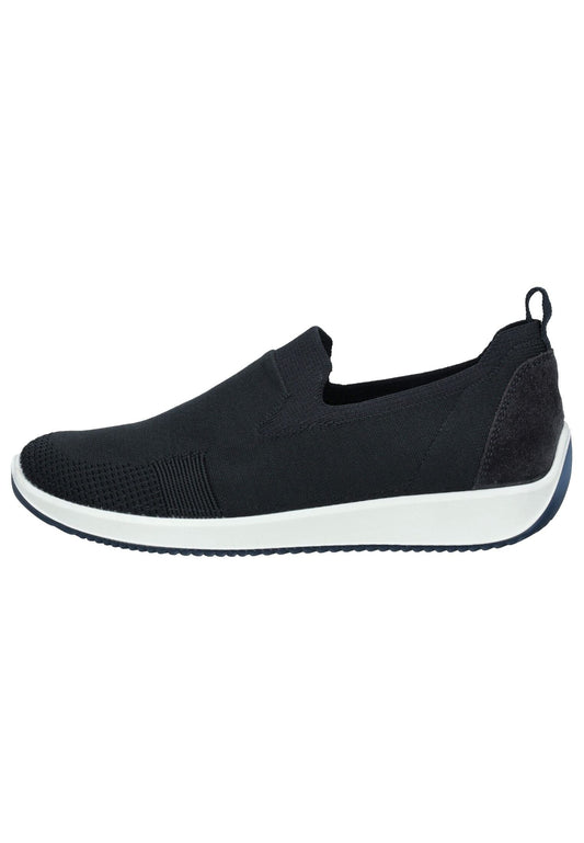 ara Slipper Textil Dunkelblau