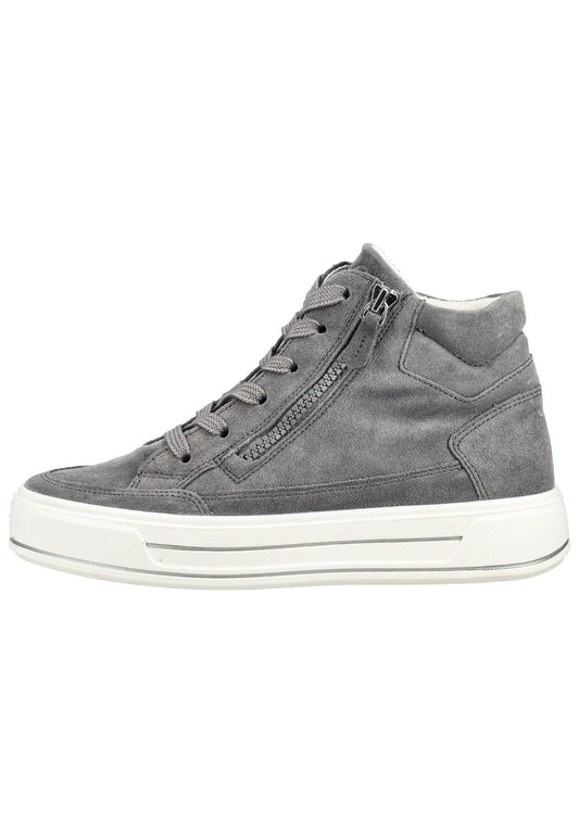 ara Sneaker Veloursleder Graphit