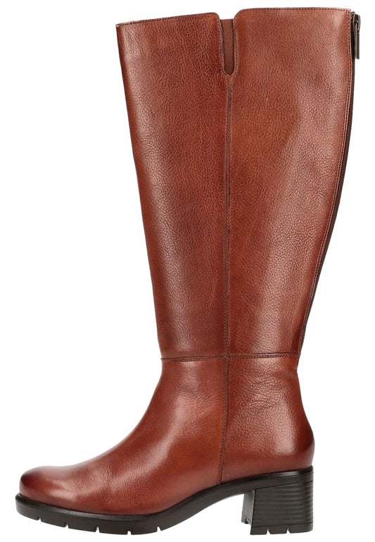 ara Stiefel Leder Cognac