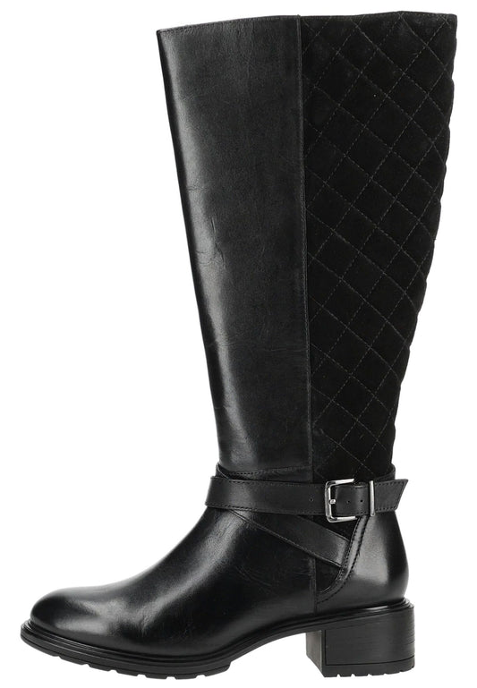 ara Stiefel Leder Schwarz