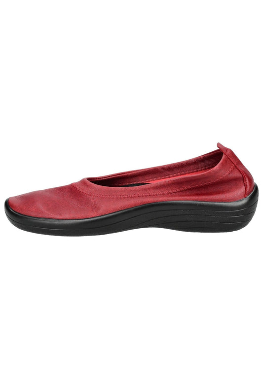ARCOPEDICO Ballerinas Lederimitat Cherry