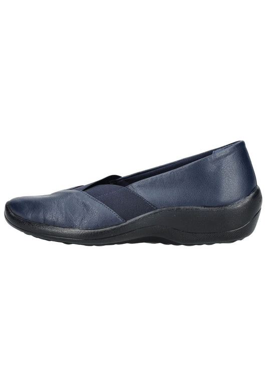ARCOPEDICO Halbschuhe Lederimitat Navy