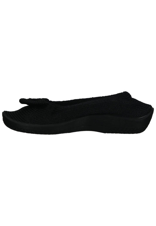 ARCOPEDICO Slipper Textil Black
