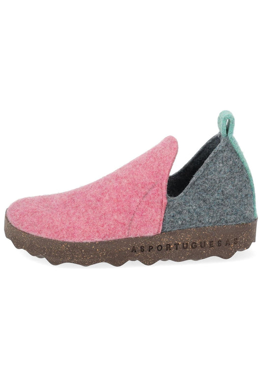 ASPORTUGUESAS Hausschuhe Textil Pink
