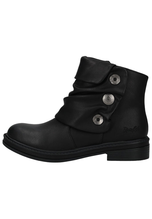 Blowfish Stiefelette Lederimitat Schwarz