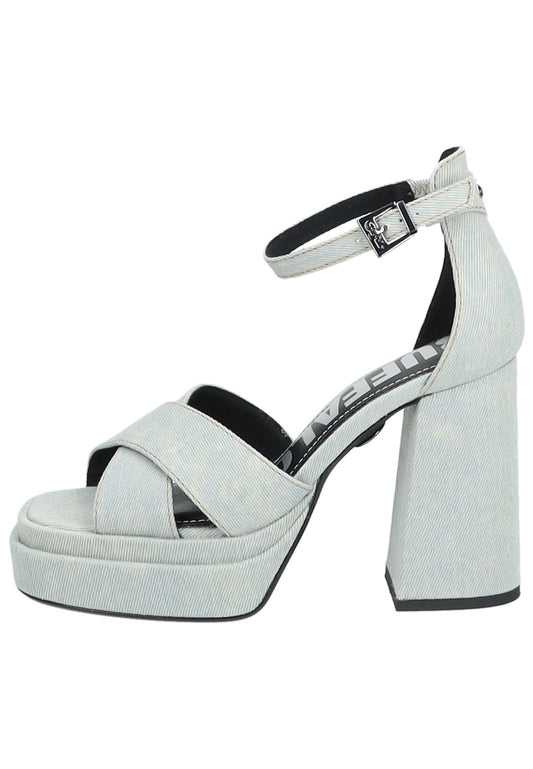 Buffalo Sandalen Textil Blau