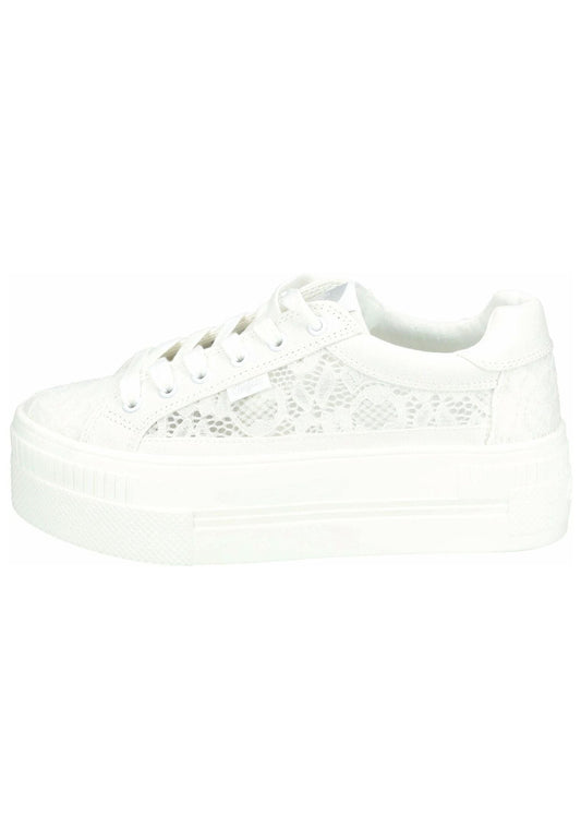 Buffalo Sneaker Textil Weiß
