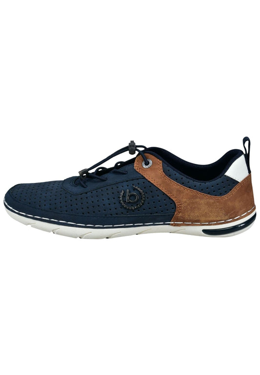 Bugatti Halbschuhe Lederimitat Dunkelblau