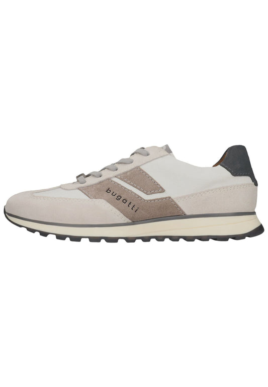 Bugatti Sneaker Leder Grau/Weiß