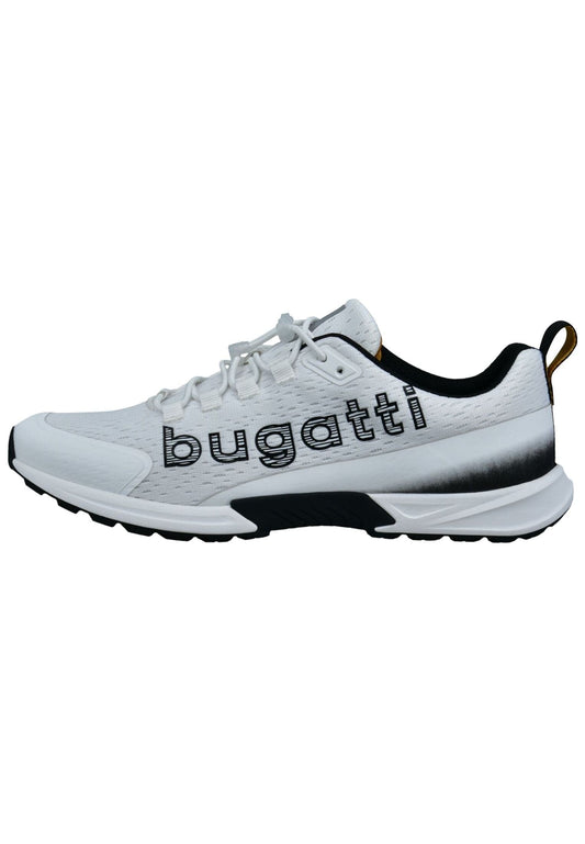 Bugatti Sneaker Lederimitat Weiß