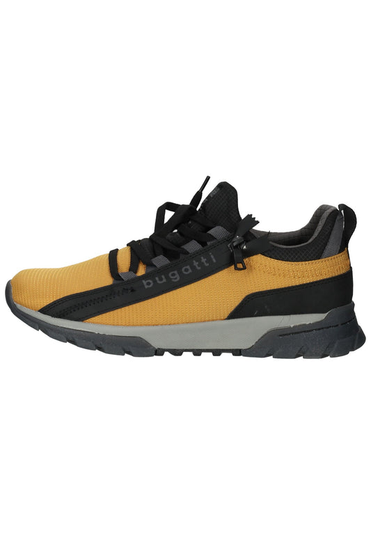 Bugatti Sneaker Textil Schwarz/Gelb