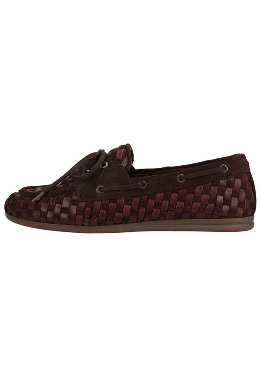 Bullboxer Slipper Leder Dunkelbraun