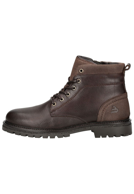 Bullboxer Stiefelette Leder Dunkelbraun