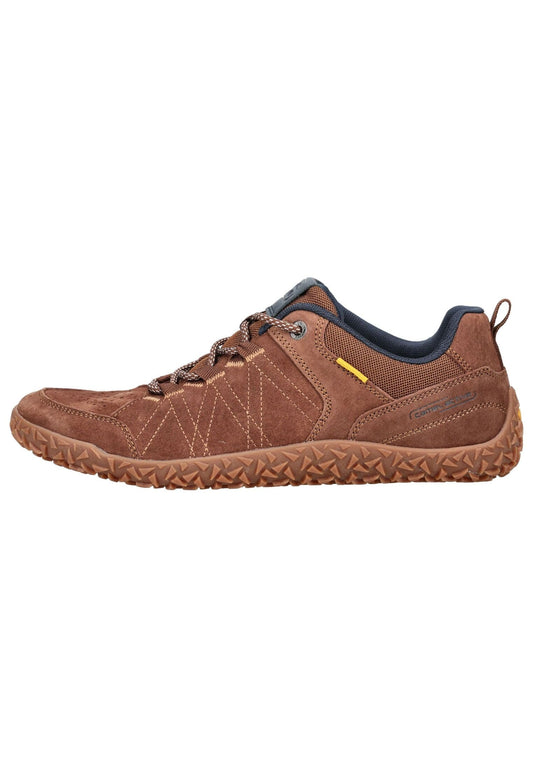 camel active Halbschuhe Veloursleder Braun/Blau