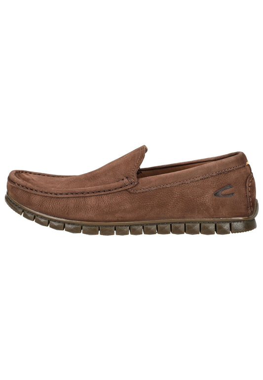 camel active Slipper Nubukleder Braun