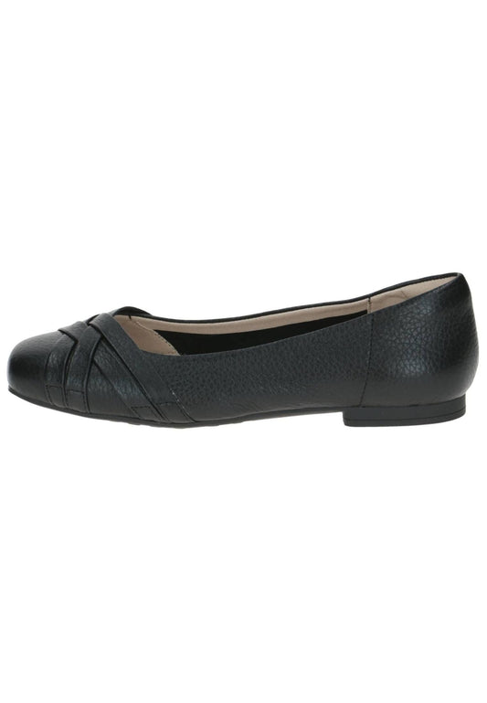 Caprice Ballerinas Leder Schwarz