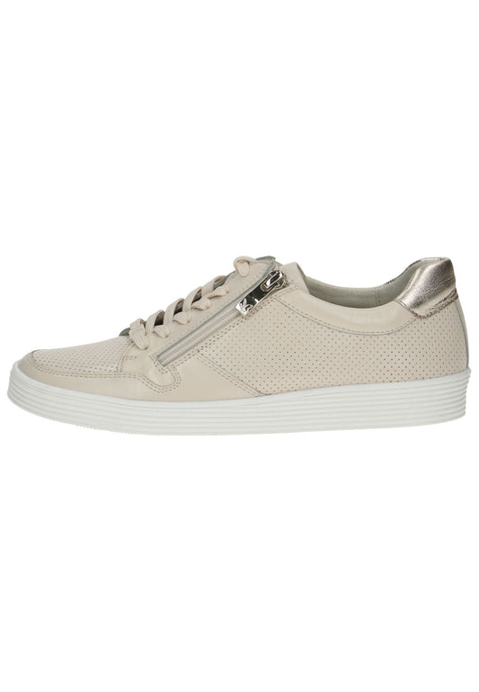 Caprice Halbschuhe Leder Cream