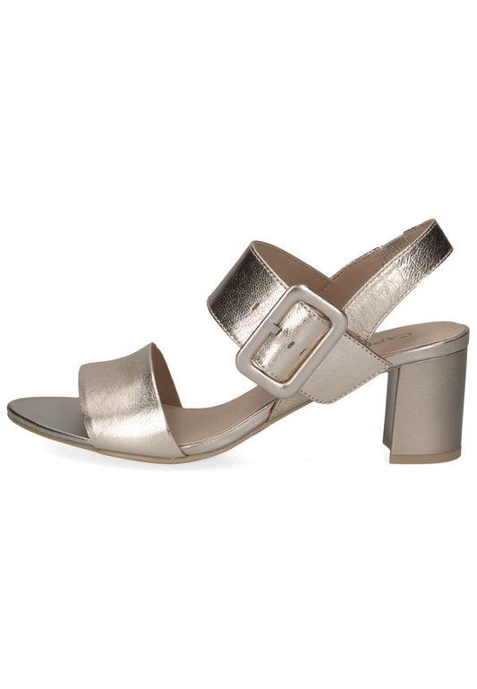 Caprice Sandalen Leder Platin
