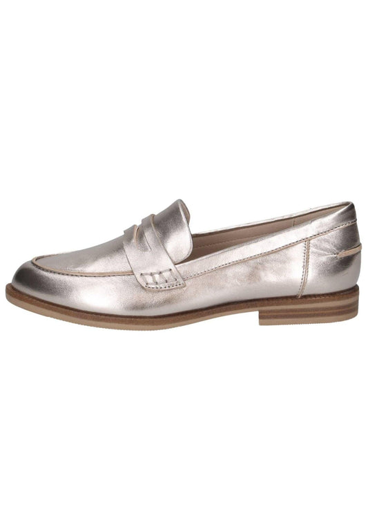 Caprice Slipper Leder Taupe