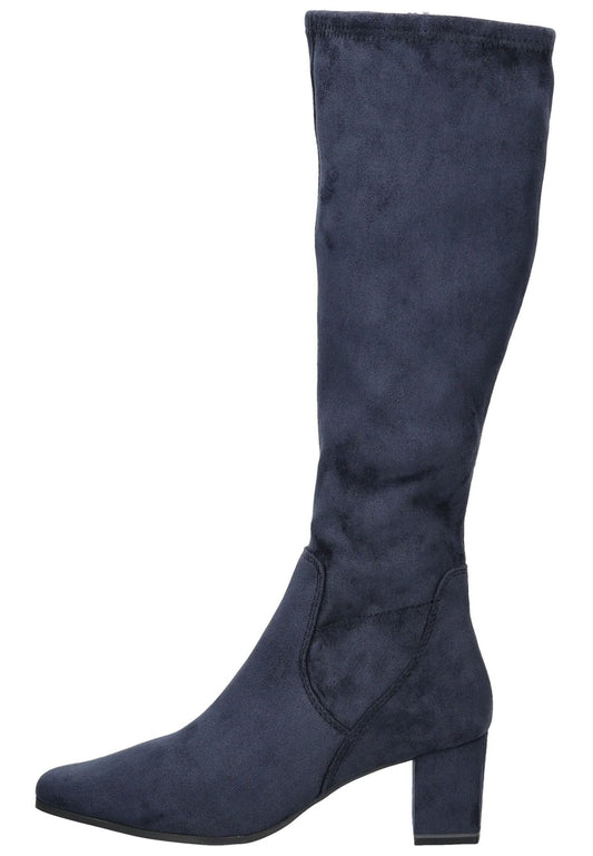 Caprice Stiefel Lederimitat Navy