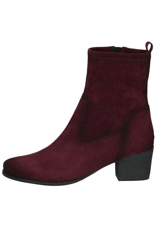 Caprice Stiefelette Leder/Textil Bordeaux