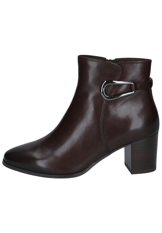 Caprice Stiefelette Nappaleder Dunkelbraun
