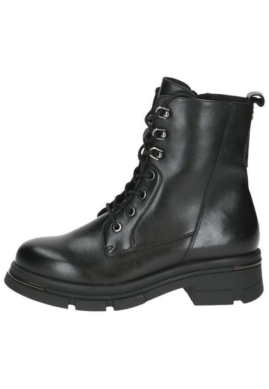 Caprice Stiefelette Nappaleder Schwarz Warmfutter