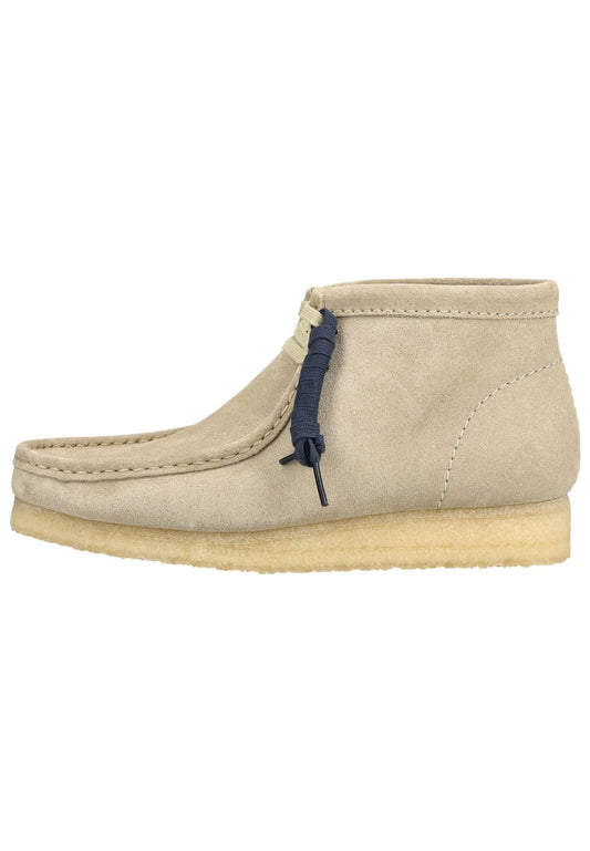 Clarks Halbschuhe Veloursleder Beige