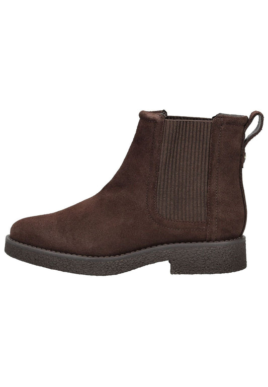 Clarks Stiefelette Veloursleder/Textil Dunkelbraun