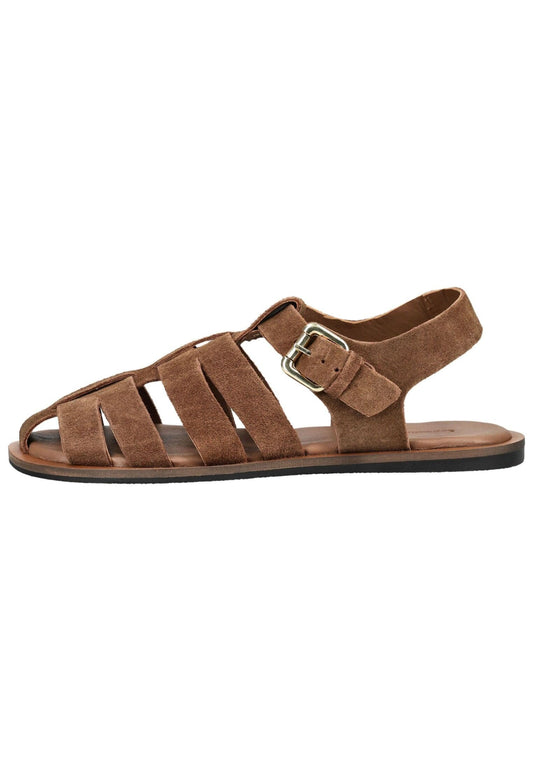 CopenhagenShoes Sandalen Veloursleder Braun