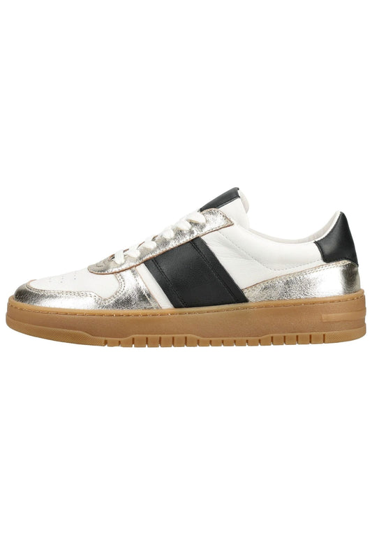 CopenhagenShoes Sneaker Leder Silber/Weiß