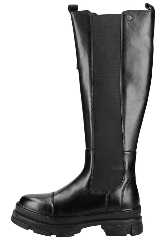 CopenhagenShoes Stiefel Leder/Textil Schwarz
