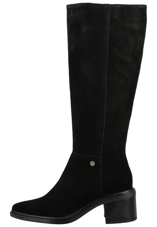 CopenhagenShoes Stiefel Veloursleder Schwarz