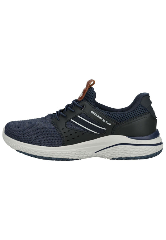 Dockers Sneaker Textil Blau/Braun