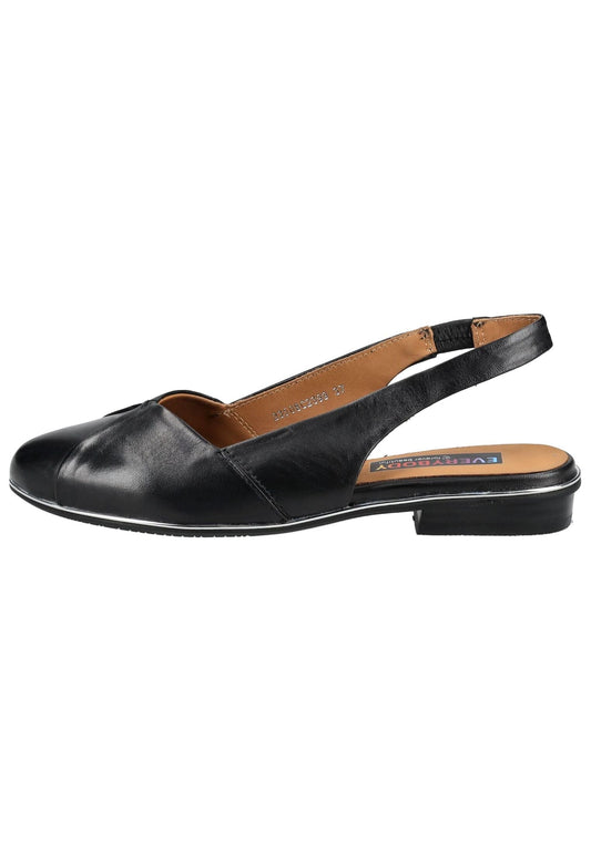 Everybody Ballerinas Leder Schwarz