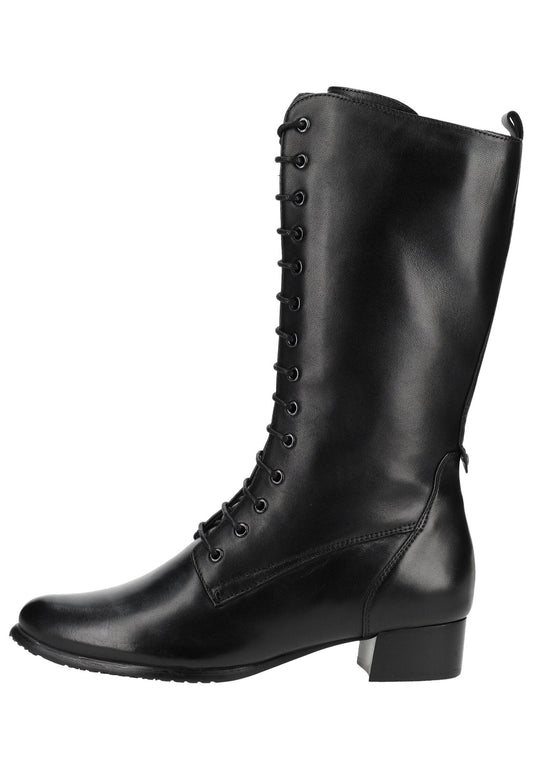 Everybody Stiefel Leder Schwarz Warmfutter