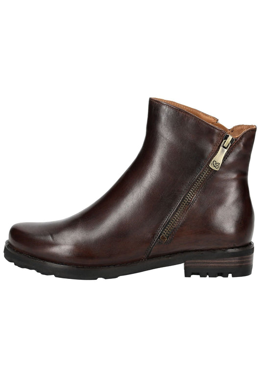 Everybody Stiefelette Leder Kastanie Warmfutter