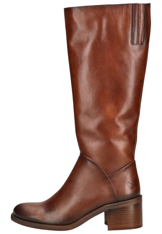 FELMINI Stiefel Leder Mittelbraun