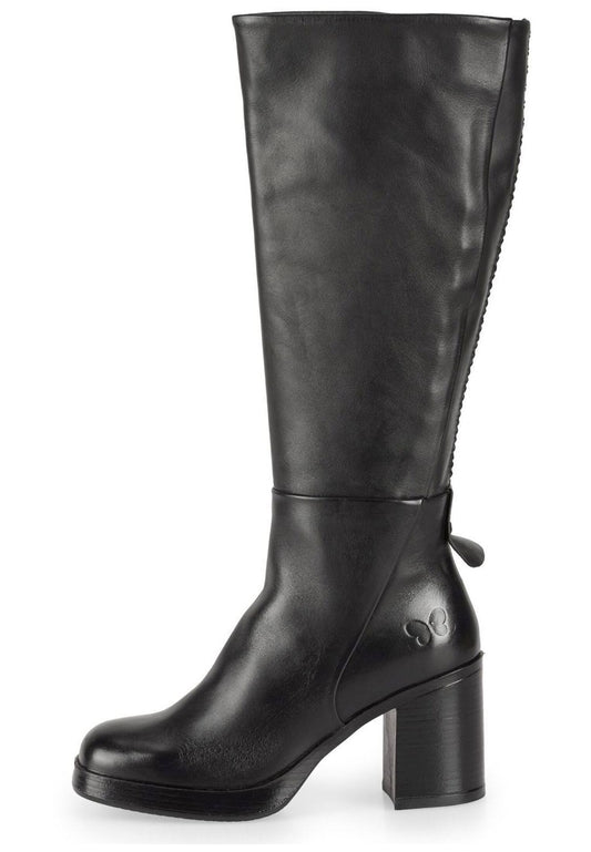 FELMINI Stiefel Leder Schwarz