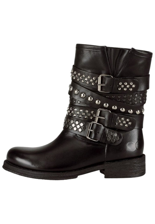 FELMINI Stiefelette Leder Schwarz
