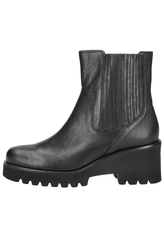 Gabor Comfort Stiefelette Leder Schwarz