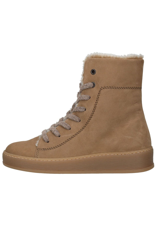 Gabor Comfort Stiefelette Nubukleder Beige
