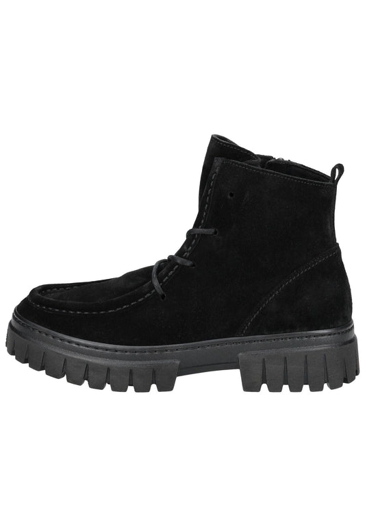 Gabor Comfort Stiefelette Veloursleder Schwarz