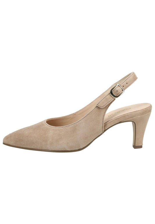 Gabor Pumps Leder Sand