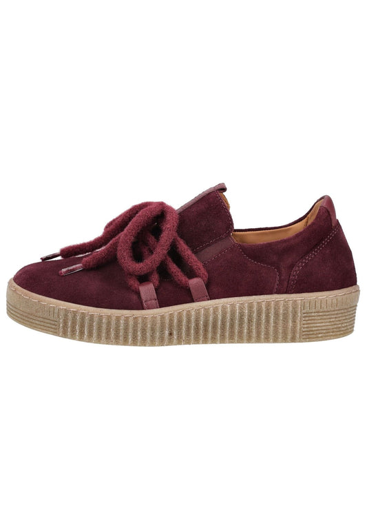Gabor Sneaker Veloursleder Lila