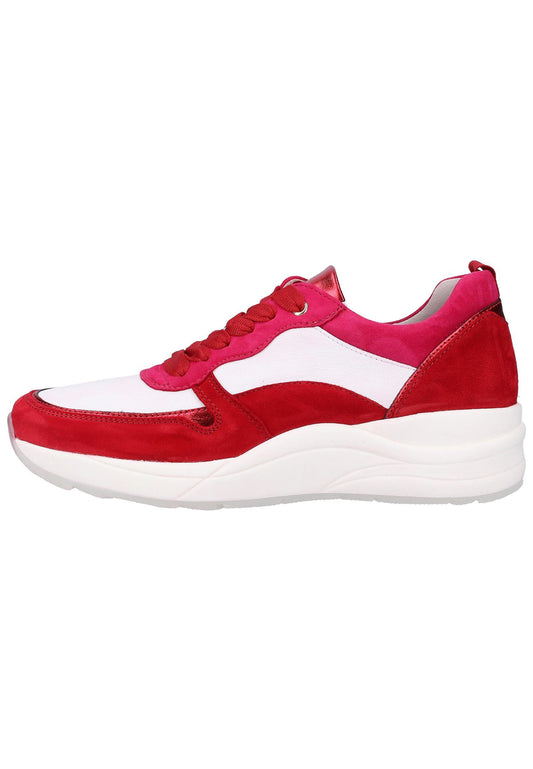 Gabor Sneaker Veloursleder Rot